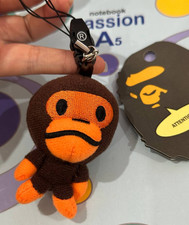 BAPE Baby Milo Plush Keychain   Authentic Doll Bag Charm Christmas Gift NWT