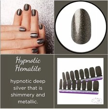 Color Street Nail Polish Strips, Hypnotic Hematite, NEW YEARS, New In Box, READ 