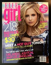 Elle Girl Magazine / Sarah Michelle Gellar / October/November 2004