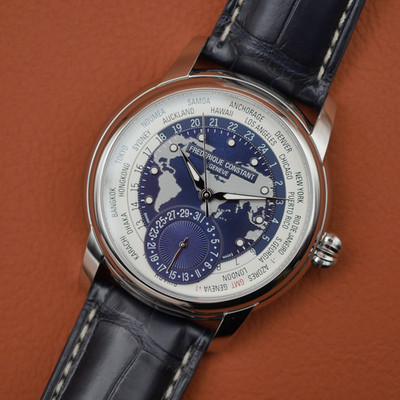 Frederique Constant Manufacture Worldtimer - Limited to 1888 - Full Set - Unworn