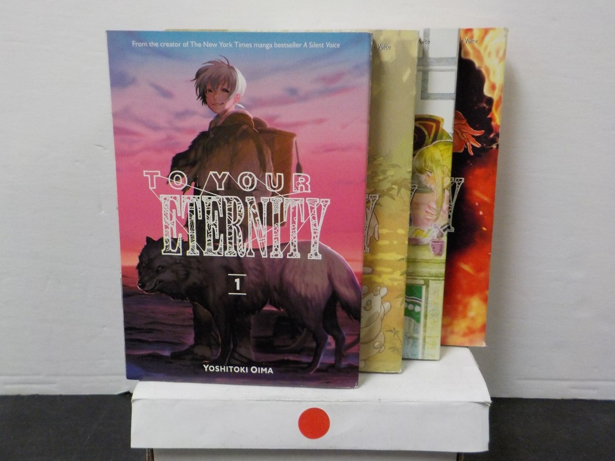 G1007 To Your Eternity Manga Series Volumes 1-4 By Yoshitoki Oima