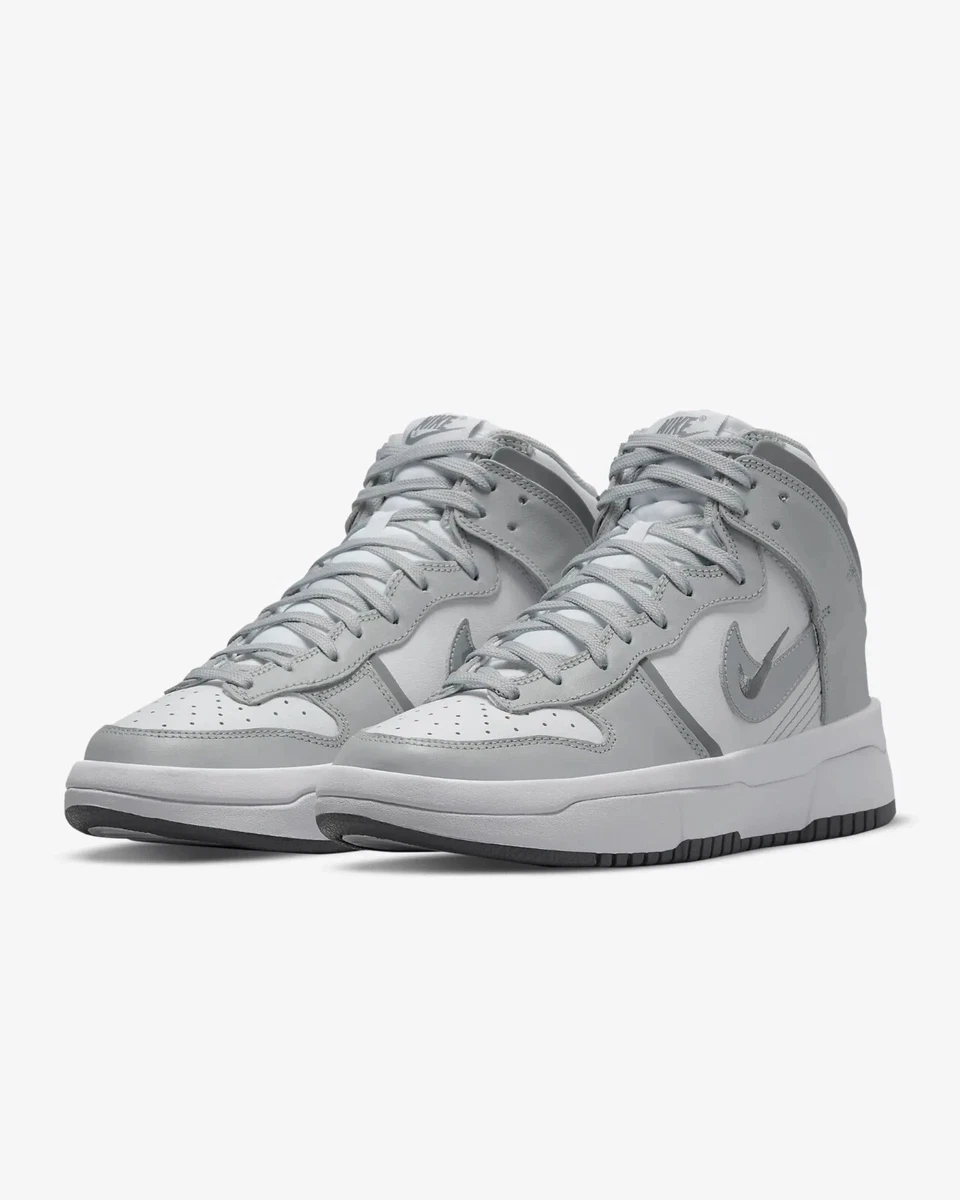 Nike WMNS Dunk High UP Light Smoke Grey DH3718-106 Size:6 | eBay