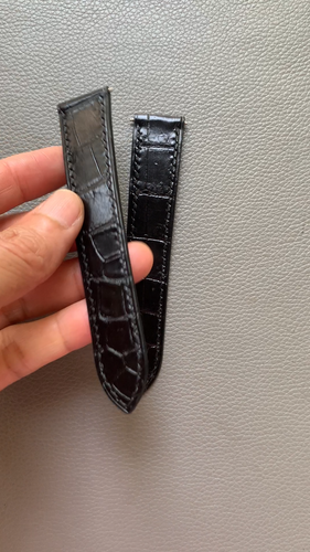 Genuine Leather Skin Watch Strap Band CARTIER TANK DEPLOYMENT 17 18 19 20 2122mm - 第 1 支影片,共 1 支