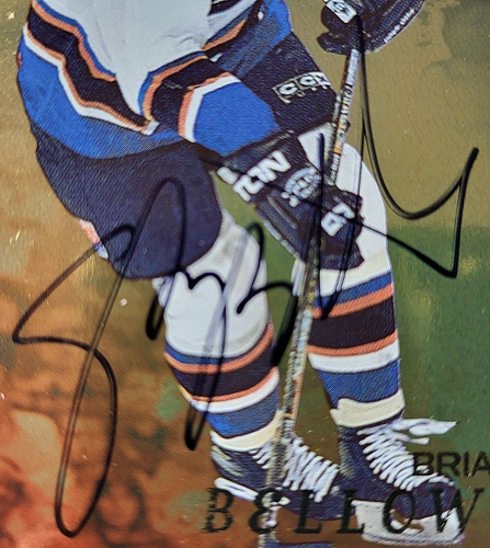 1998-99   Be A Player Autographs   #145 Brian Bellows GOLD  Team: Washington Ca - Picture 2 of 4