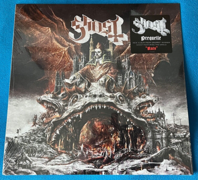 Ghost Prequelle Black Vinyl LP album Includes the Hit RATS Sealed