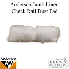 Andersen Dust Pad Jamb Liner Check Rail Andersen Tilt Wash Double Hung Window