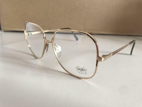 LUXOTTICA Montatura occhiali vintage color oro, 55[]15 135 | eBay