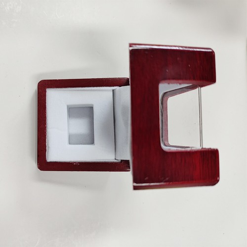 1 Hole Wooden Display Box Case for World Series Stanley Cup Championship Ring- - 第 10/12 張圖片