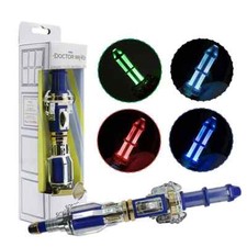 DOCTOR WHO 12th Sonic Screwdriver Toy LED Light Electroplating Limited Edition