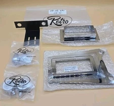 RetroSound 110-112-291 Radio Mounting Bezel Bracket Set For 1963-67 Corvette