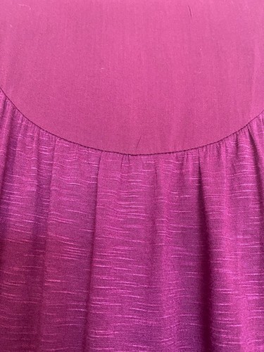 BORN FAMOUS Embroidered Tank Top - Purple, Blue, Size 2X Plus Size 2XL - Picture 9 of 10