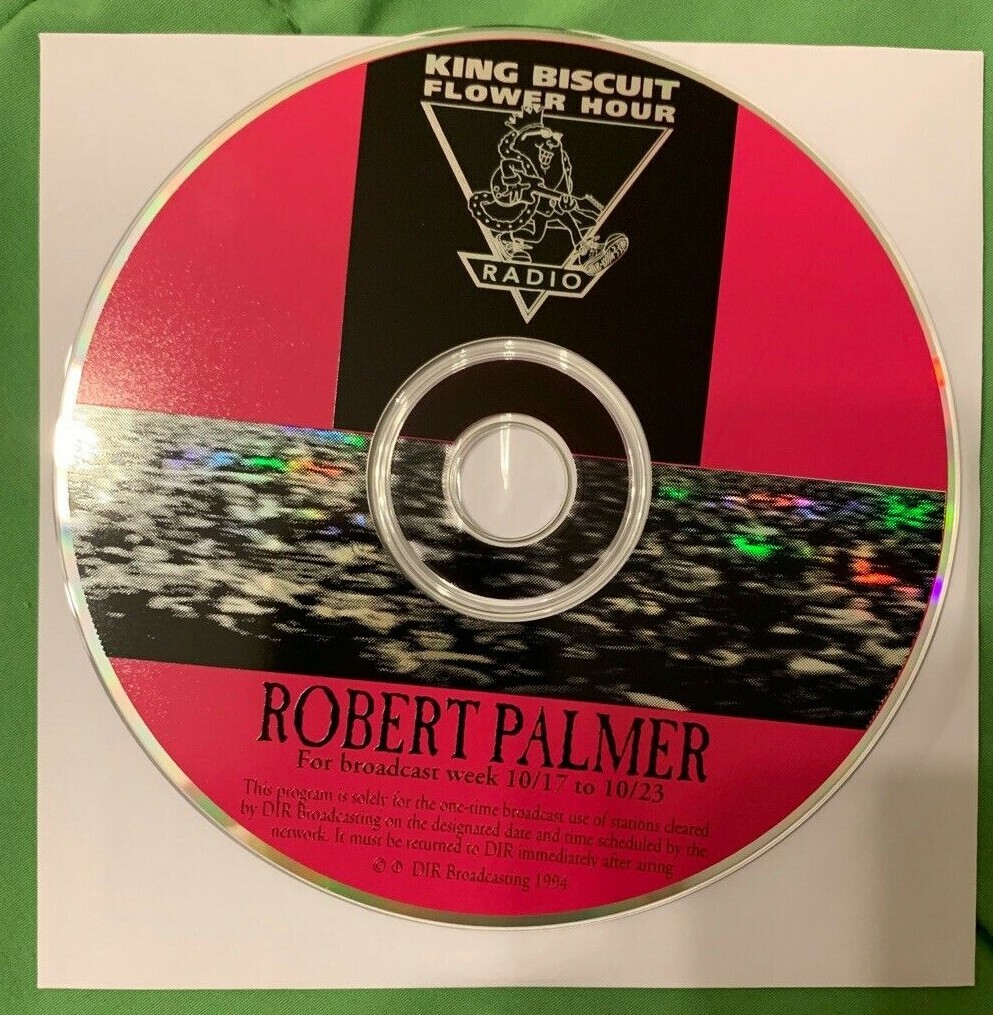 Robert Palmer King Biscuit Flower Hour Radio Show 10/17/94 with Cue