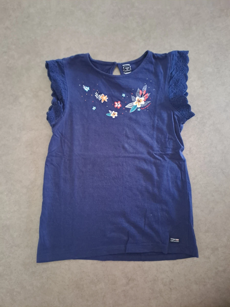 Gilet Fille 7 Ans Gris Terre De Marins - Style Marin, Occasion En Très Bon état