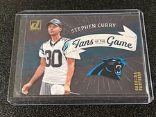 2022 Panini Donruss Football Fans of the Game Stephen Curry #FG-SC - Panthers