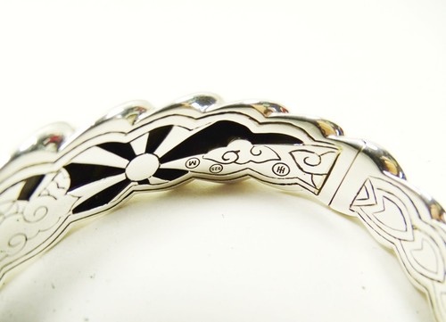 JOHN HARDY $1195 Naga Dragon Sterling Silver Flex Cuff Bracelet - Picture 10 of 11