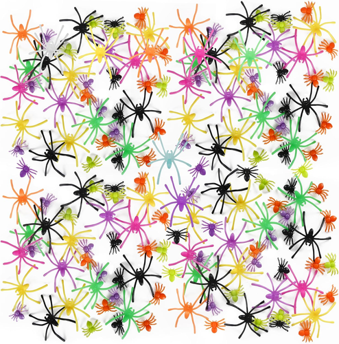 160 Pcs Halloween Realistic Plastic Spiders Bulk, Small Large Realistic Spider T - Picture 12 of 14