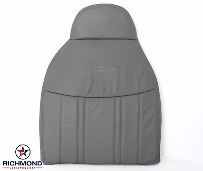 1997 Ford F150 Lariat Extended Cab Driver Side Lean Back Leather Seat Cover Gray - 1997 Ford F150 Lariat Leather Seat Covers 1997 Ford F150 Lariat Extended Cab Driver Side Lean Back Leather Seat Cover Gray - 1997 Ford F150 Lariat Leather Seat Covers
