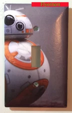 Star Wars BB8 BB-8 Light Switch Power Duplex Outlet Wall Plate Cover Home decor