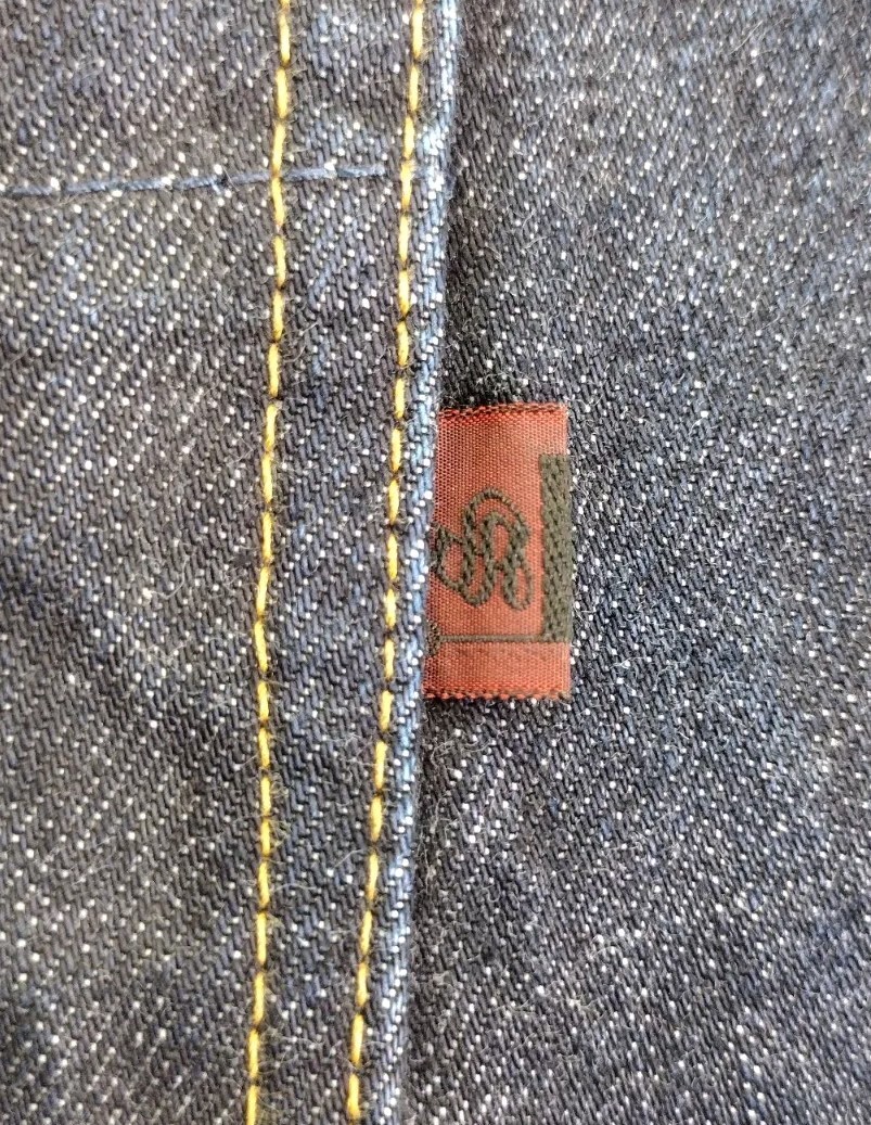Strivers Row & Co Selvedge Denim Jeans Straight Button Fly Strivers Row & Co Selvedge Denim Jeans Straight Button Fly