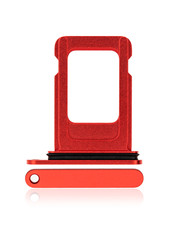 Replacement Single Sim Card Tray Compatible For iPhone 12 Red