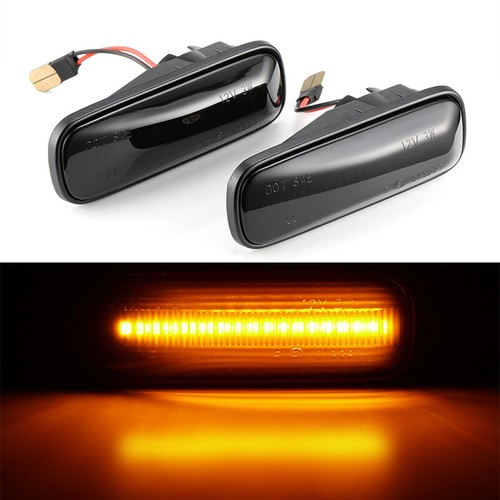 For HONDA Civic CRV 1996-2000 Pair LED Side Marker Light Indicator Turn Signal - Afbeelding 8 van 12