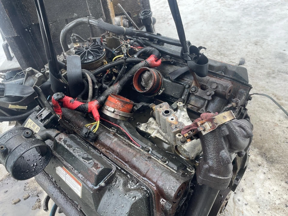 1999 FORD F250 F350 F450 F550 7.3L HIGH ALT DIESEL MOTOR ENGINE VIN F 8TH *187K* - Image 4 of 4