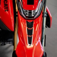 Ducati Hypermotard 698 Mono 2024 Kotflugel 3D Gel Aufkleber Motorrad Kompatibel