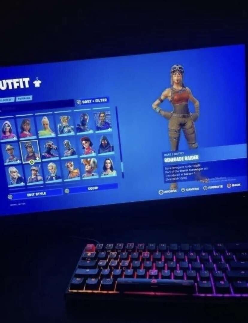 Fortnite account - On  - Multiple Results on One Page