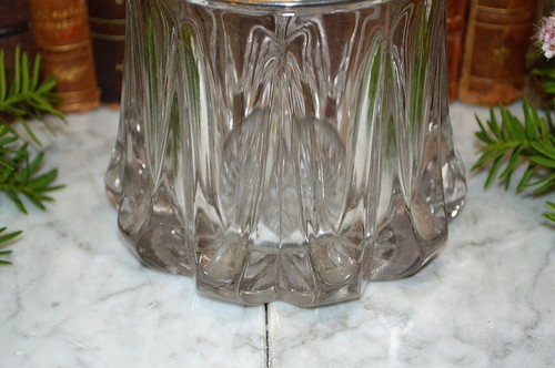 Antiguo frasco de tabaco Art Nouveau figurativo pipa en tapa vidrio cortado Apollo Silver Co - Imagen 5 de 9