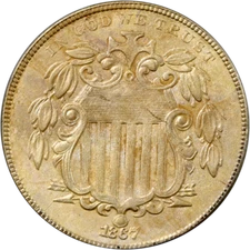 1867 Shield Nickel - No Rays Great Deals From The Executive Coin Company