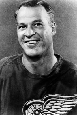 Howe Celebrity Ice Hockey Athlete Match Wall Art Home Decor - POSTER 20x30