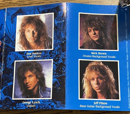 Dokken Back For The Attack Cassette 1987 Elektra 60735-4 - Picture 5 of 6