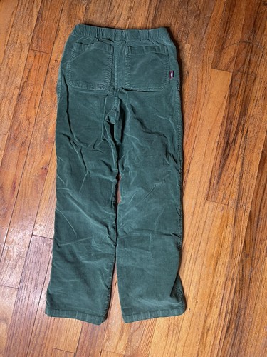 Boys City Threads Green Velvet Corduroy Size 7 Cotton Blend Made USA Pants - Picture 2 of 4