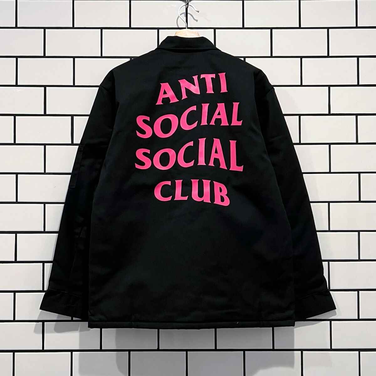 ANTI SOCIAL SOCIAL CLUB ASSC KNEW IT WORK JACKET BLACK | eBay ANTI SOCIAL SOCIAL CLUB ASSC KNEW IT WORK JACKET BLACK | eBay