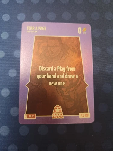 2024 Bo Jackson Battle Arena BONUS PLAY BPL-12 Tear A Page SSP