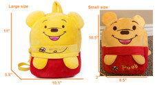 Winnie the Pooh 3-D Cartoon Plush Backpack for kids