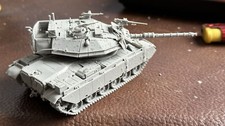 1/144 Israel Magach 6b Main Battle Tank Unpainted Model Kit 3d Printed