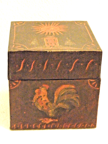 Nesting Boxes- Primitive SHIMMEL'S ROOSTER by R.A. Lang Card Company Set Of 3 - Picture 2 of 5
