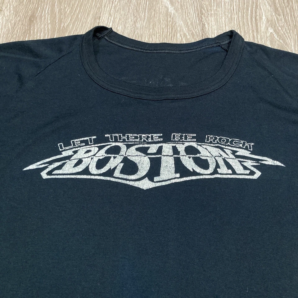 Camiseta Boston S Vintage Años 80 Banda de Rock Concierto Seúl Corea Álbum Gira Mercancía Camiseta Foto 3 de 4