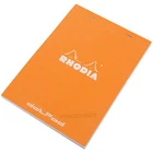 Rhodia A5 #16 dotPad Dot Pad Orange Staplebound Matrix Grid Drawing Sketch Book