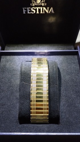 Jules Juergensen goldfarbene Herrenuhr mit Goldband - top - nagelneue Batterie - Bild 5 von 5