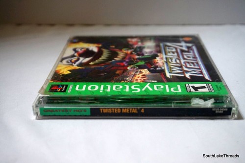 Twisted Metal 4 - Greatest Hits CIB Tested & Working - Picture 4 of 4