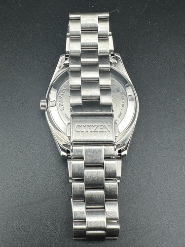 1995 Citizen Crystal 7 Trans Continents Men's Auto Day Date 38mm 8200-S026474 - Picture 7 of 13