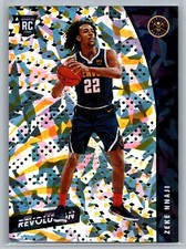 2020-21 Panini Revolution #146 Zeke Nnaji Chinese New Year Emerald #/88