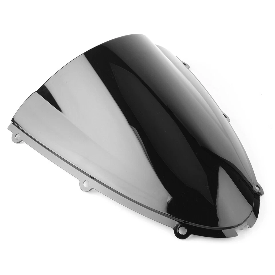 1x Black Windscreen Windshield for Kawasaki Ninja ZX6R 2005-2008 ZX636 2005-2006 - Imagem 3 de 4
