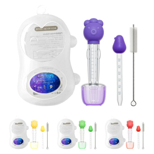 Baby Feeder Spoon Milk Bottle Spoon Feeding Medicine Children Toddler Tableware