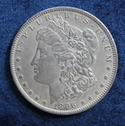 1896 Morgan Silver Dollar Circulated
