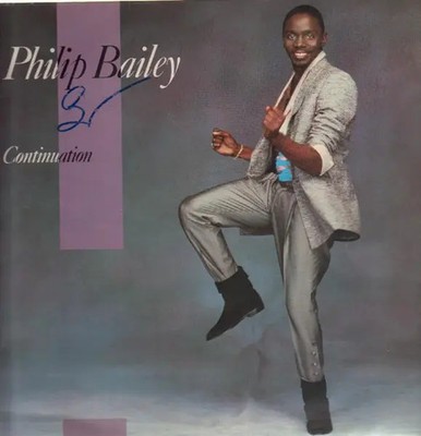 Philip Bailey Continuation NEAR MINT CBS Vinyl LP