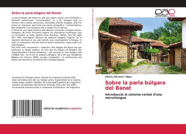 Sobre La Parla BúLgara Del Banat | Alfons Olivares I Niqui | Taschenbuch | 2025-image