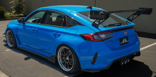 Apr Gt-250 67 Carbon Fiber Rear Wing Spoiler For 23 Civic Type-r Fl5